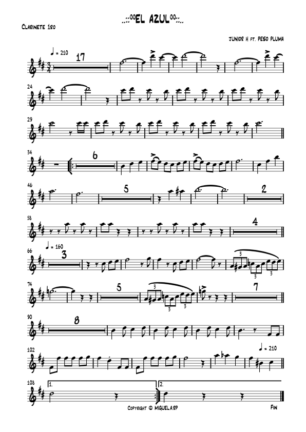 La imagen puede contener una previsualizacion de una partitura